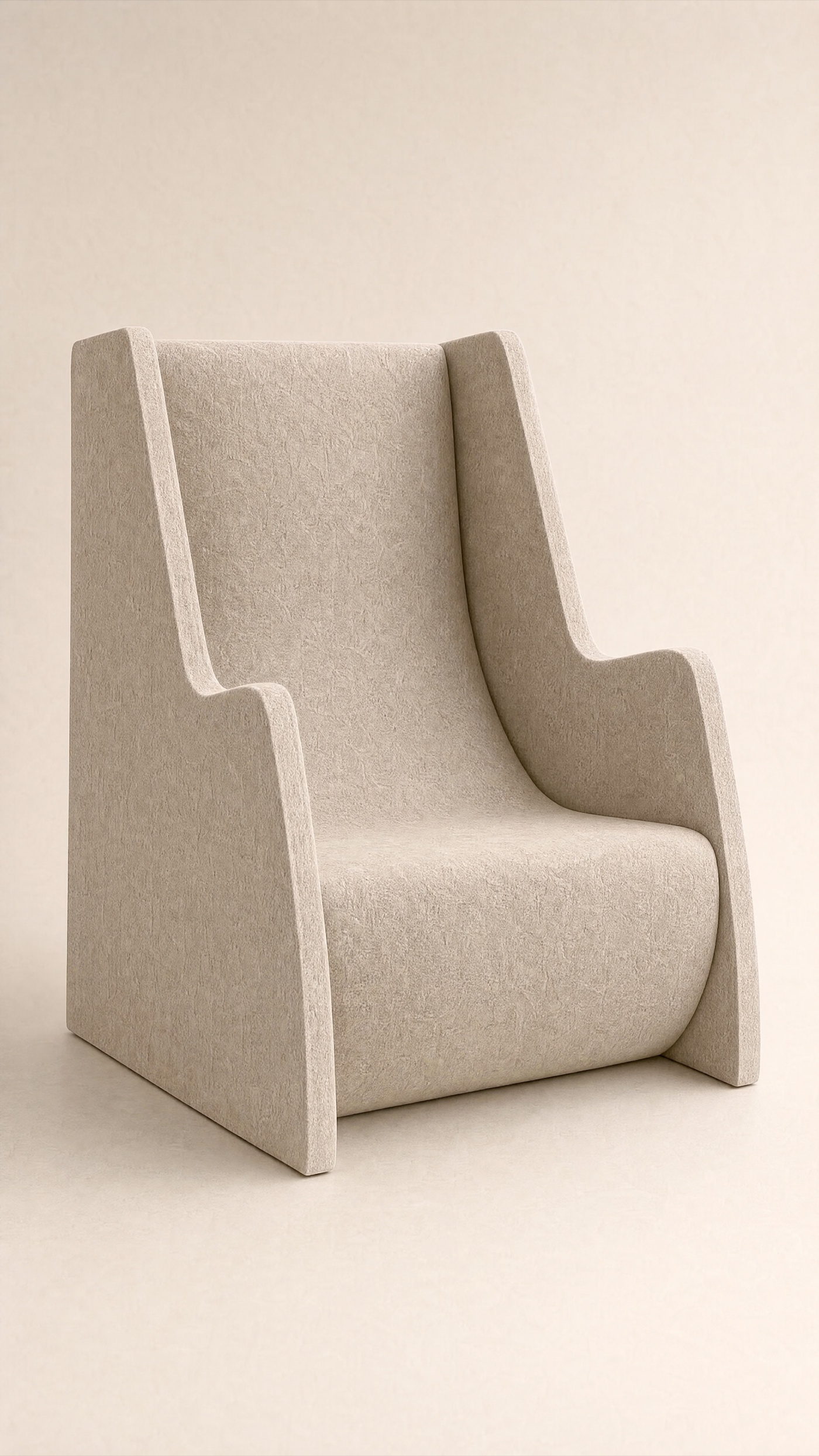 Mute Listening Chair — three-quarter.