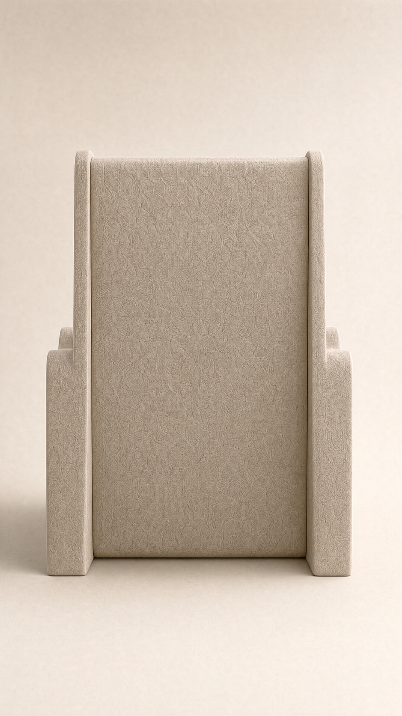 Mute Listening Chair — the back.