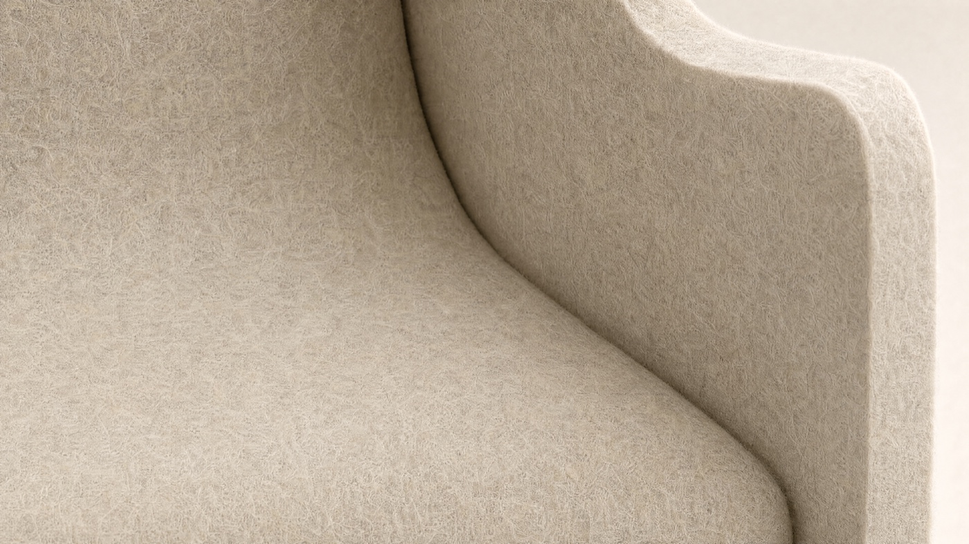 Mute Listening Chair — the seam.
