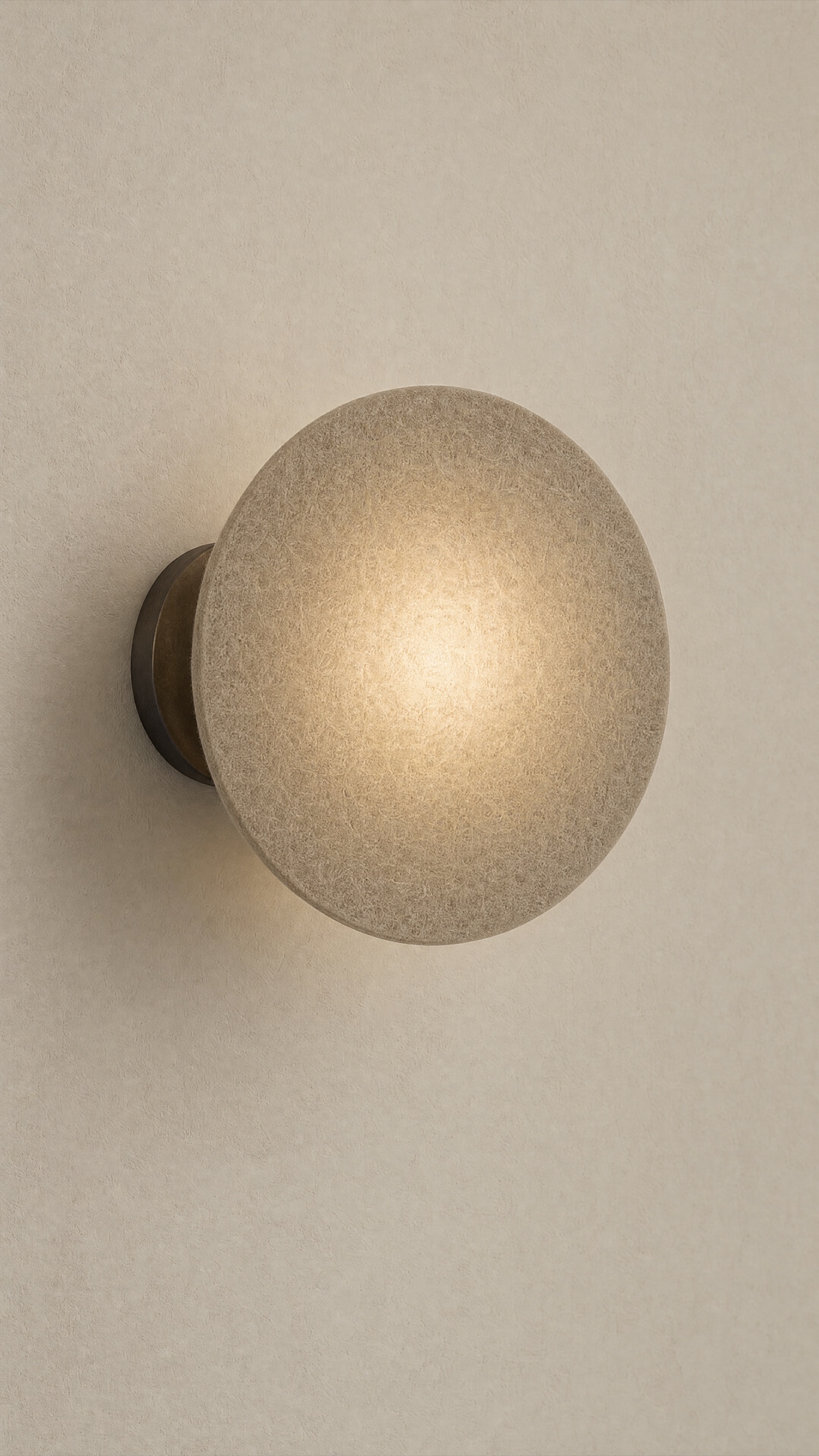 Nap Sconce — the full studio frame.
