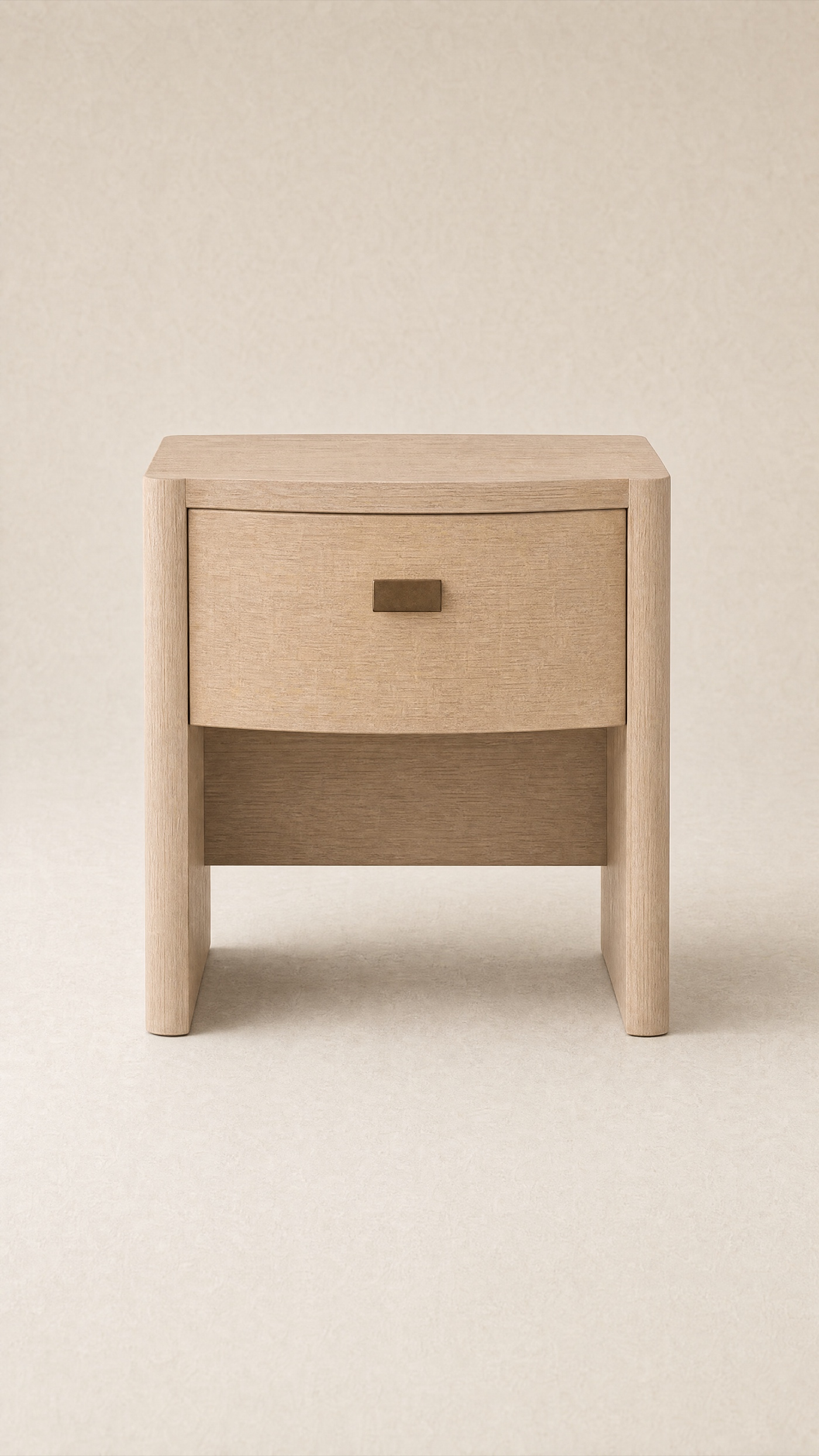 Arc Night Table — the full studio frame.