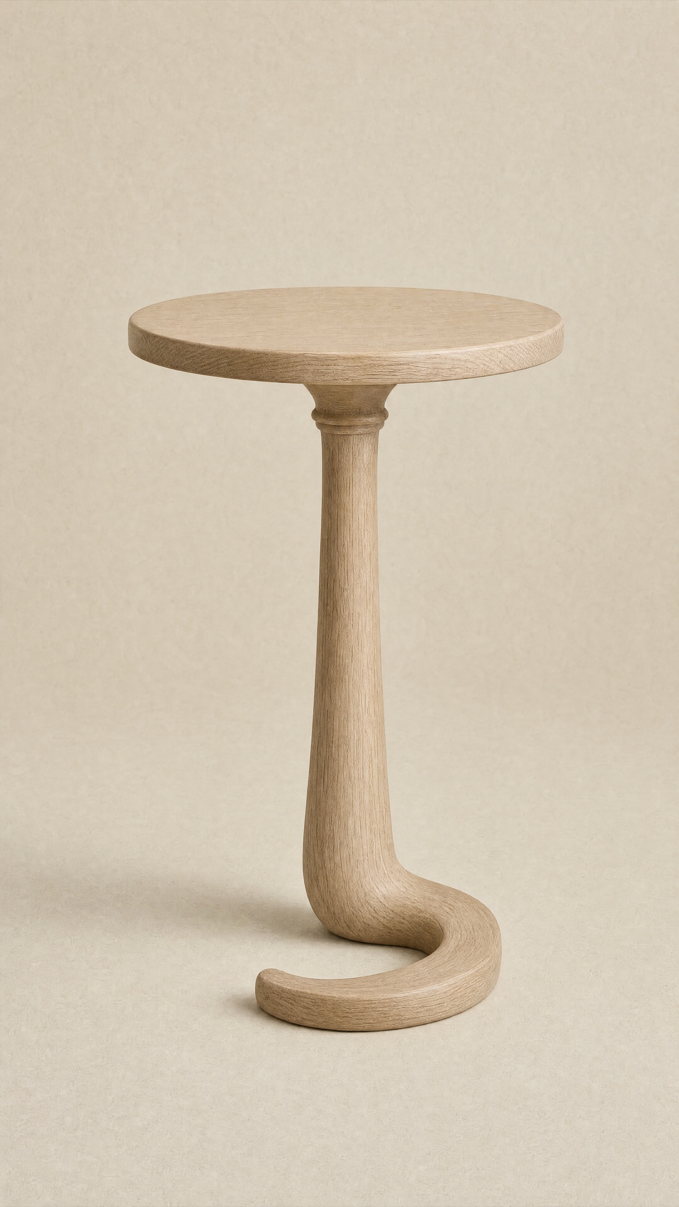 Crook Table — the full studio frame.