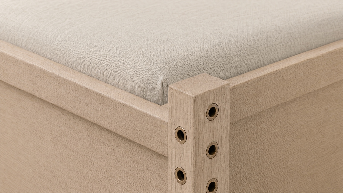 Grow Bed — the seam.