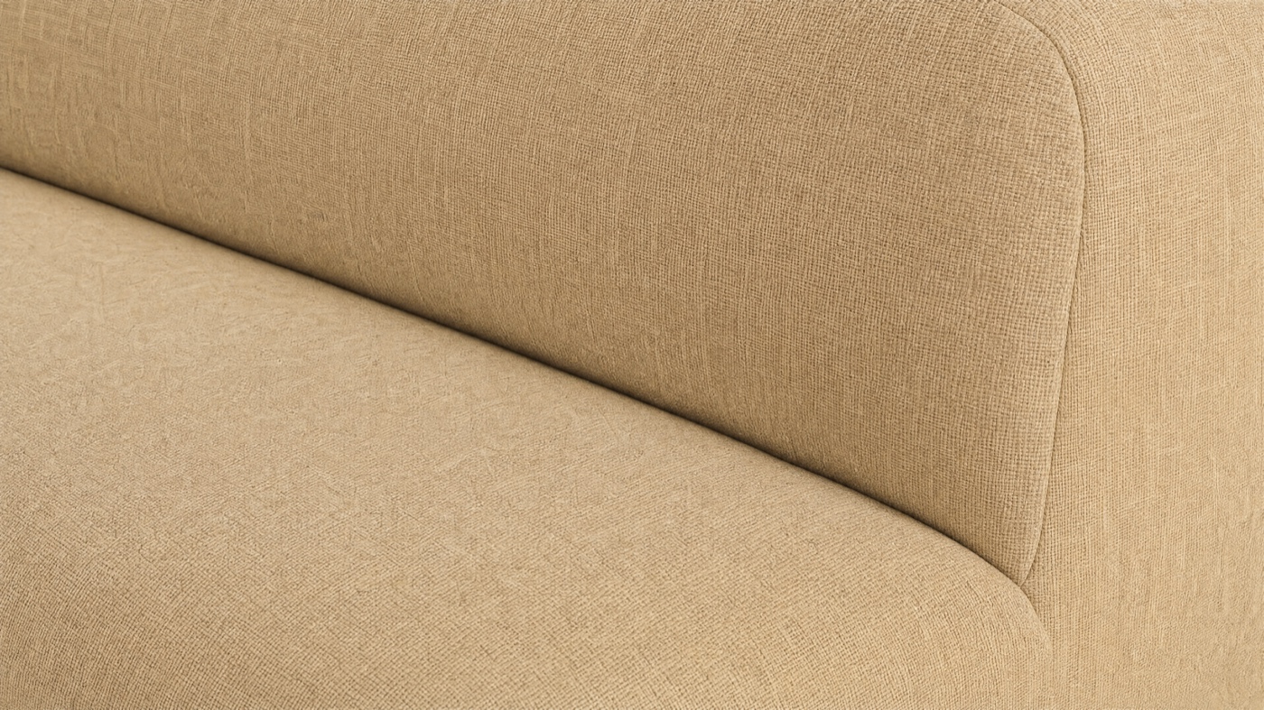 Loft Floor Sofa — the seam.