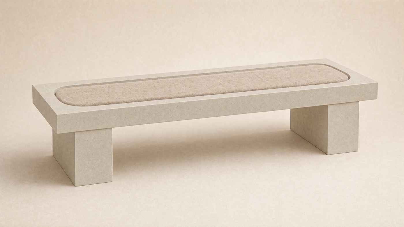 Breath Bench — three-quarter.