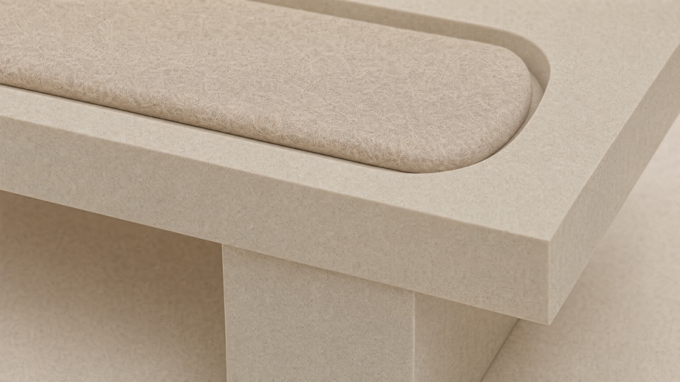 Breath Bench — the seam.