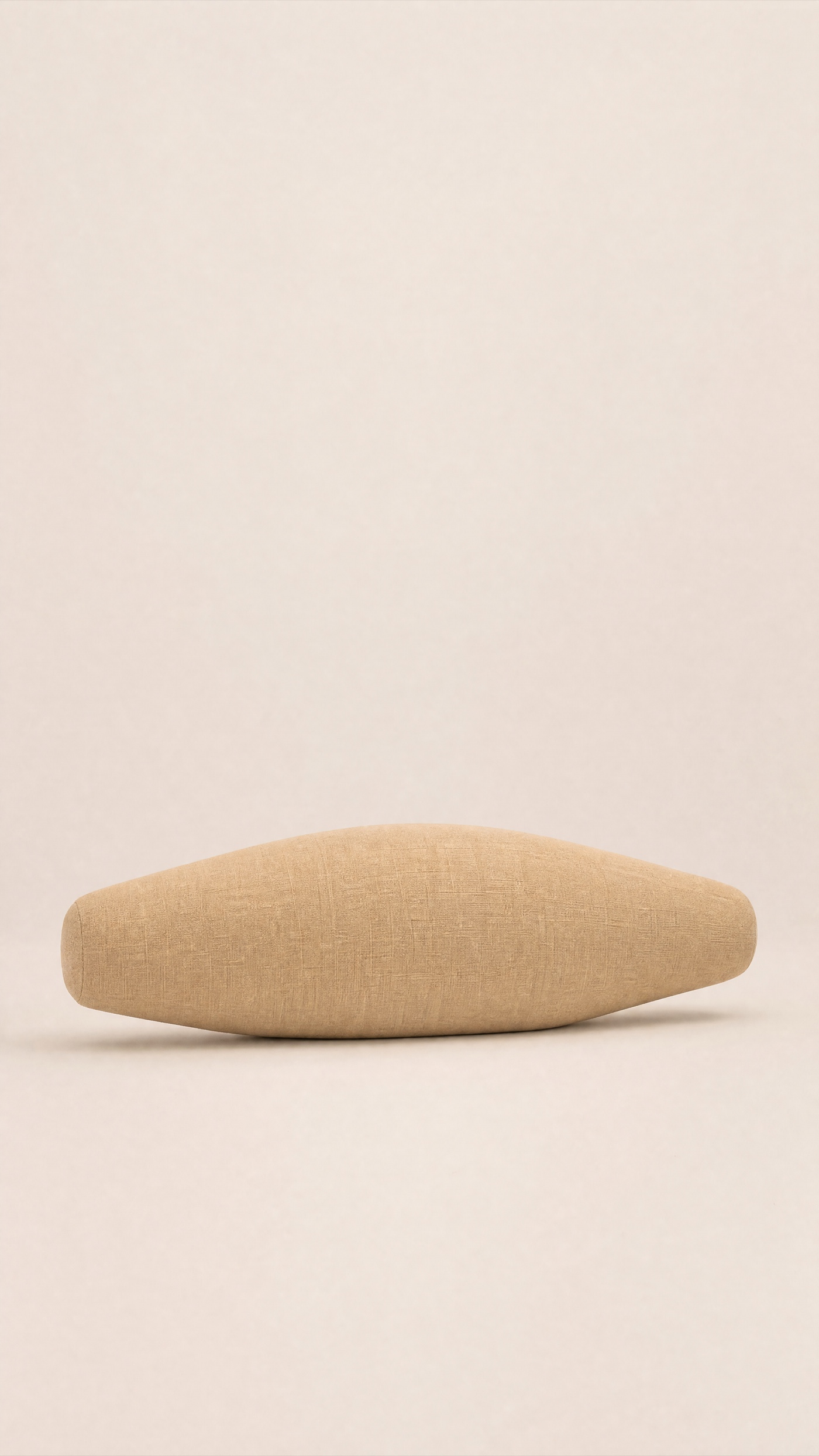Barrel Bolster — the full studio frame.