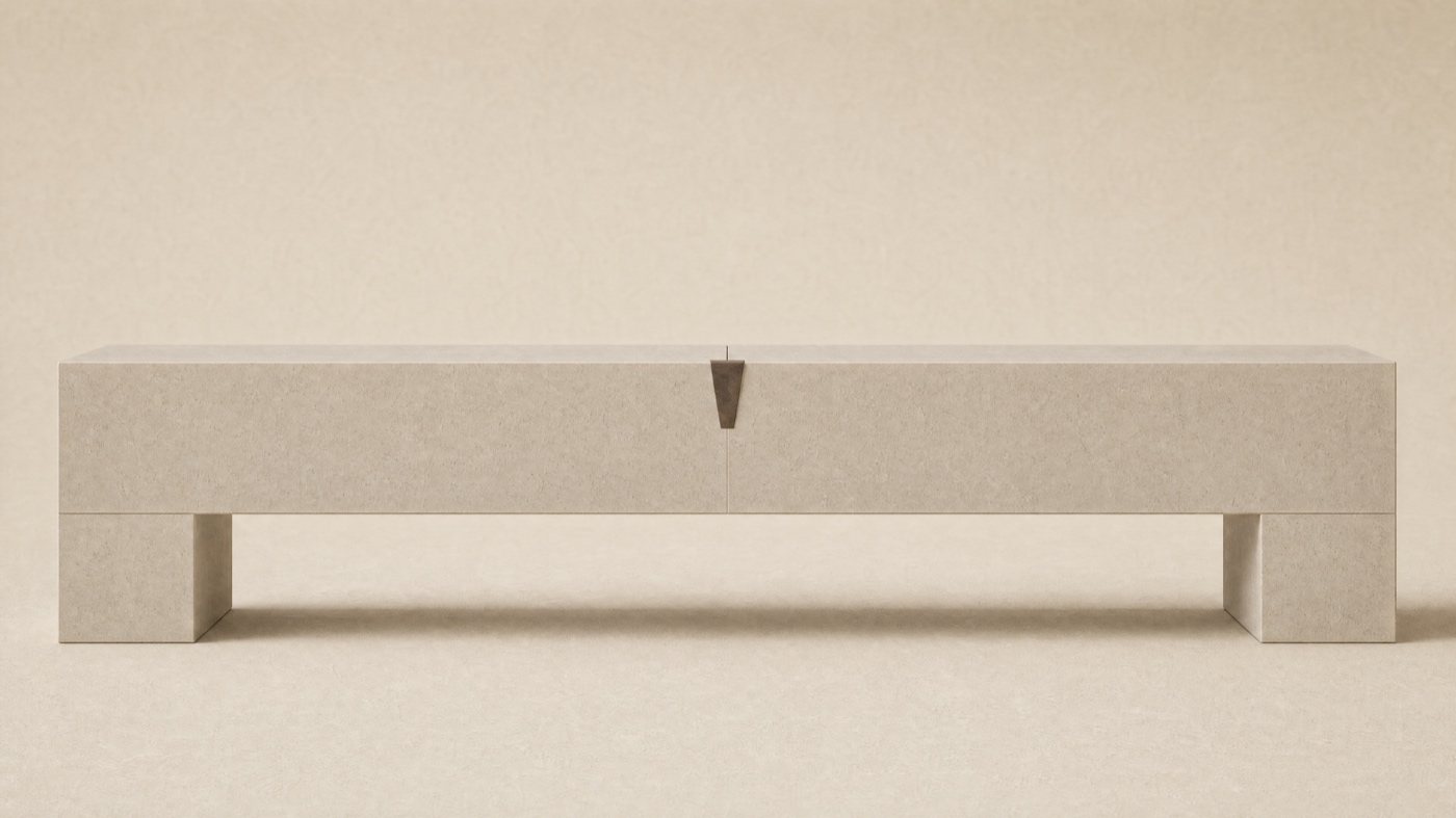 Court Bench — the back.