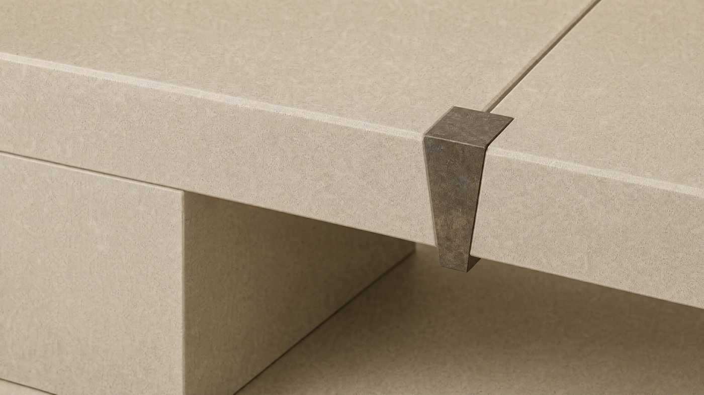 Court Bench — the seam.