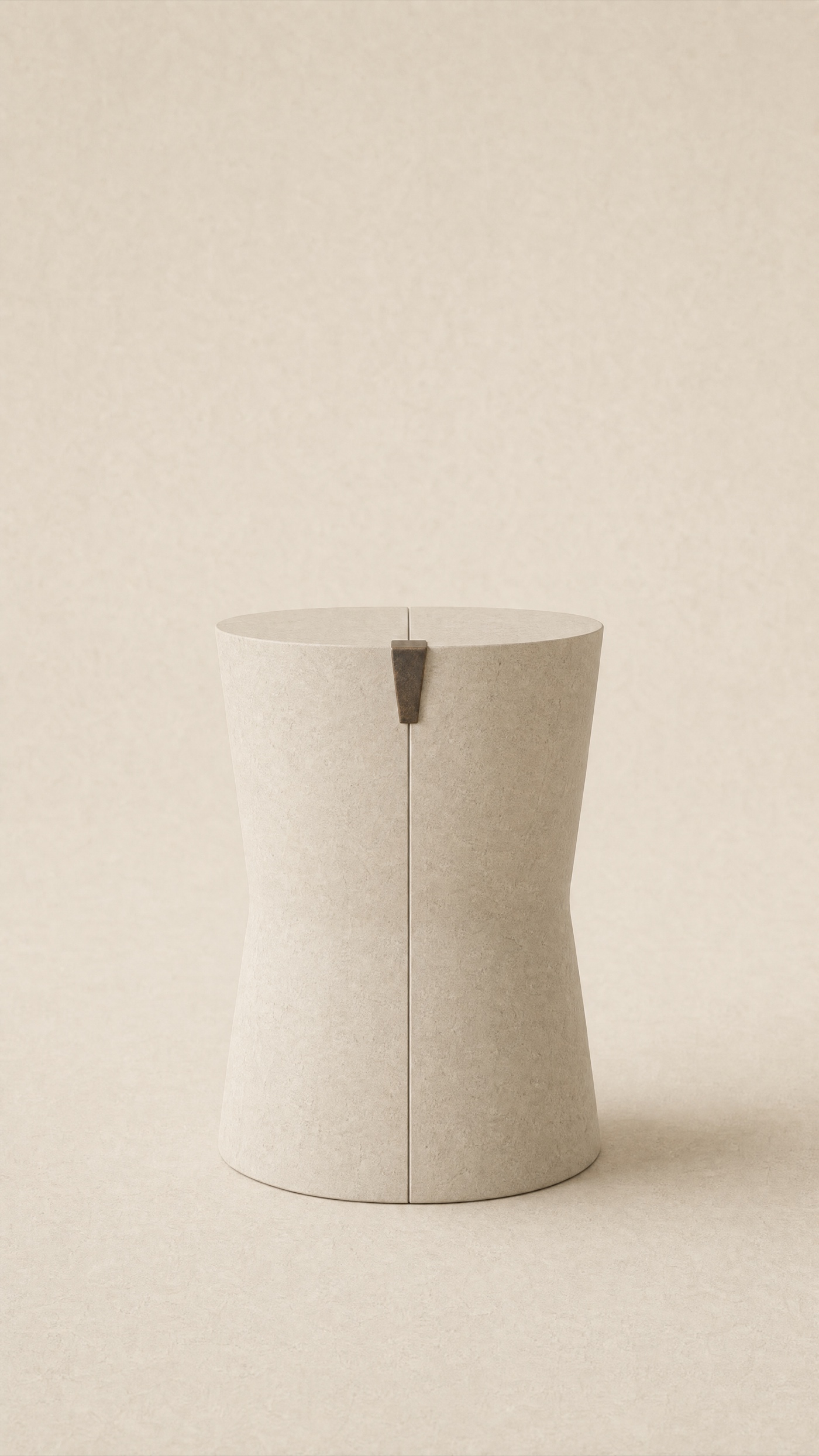 Court Stool — the full studio frame.