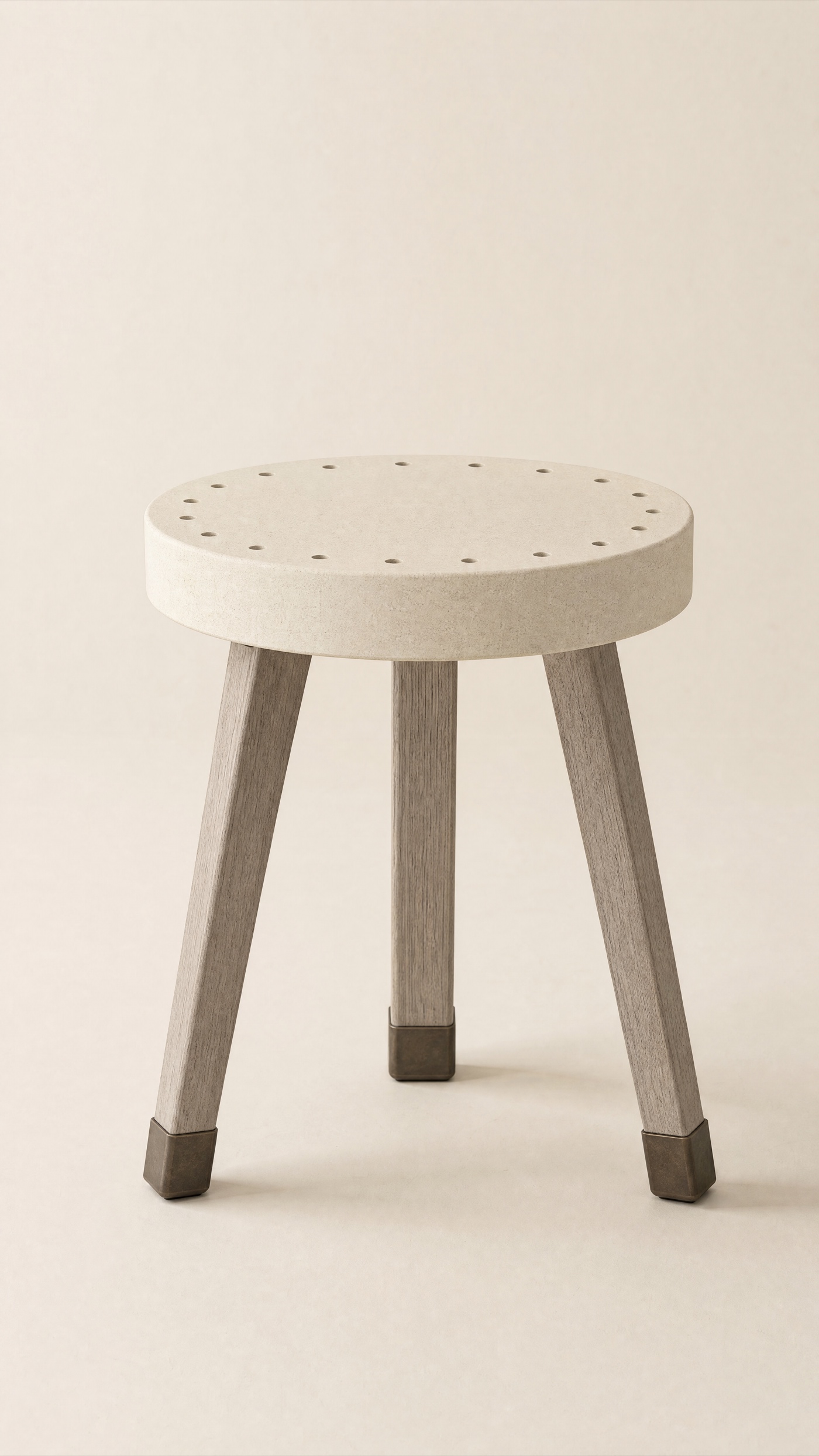 Rain Stool — the full studio frame.