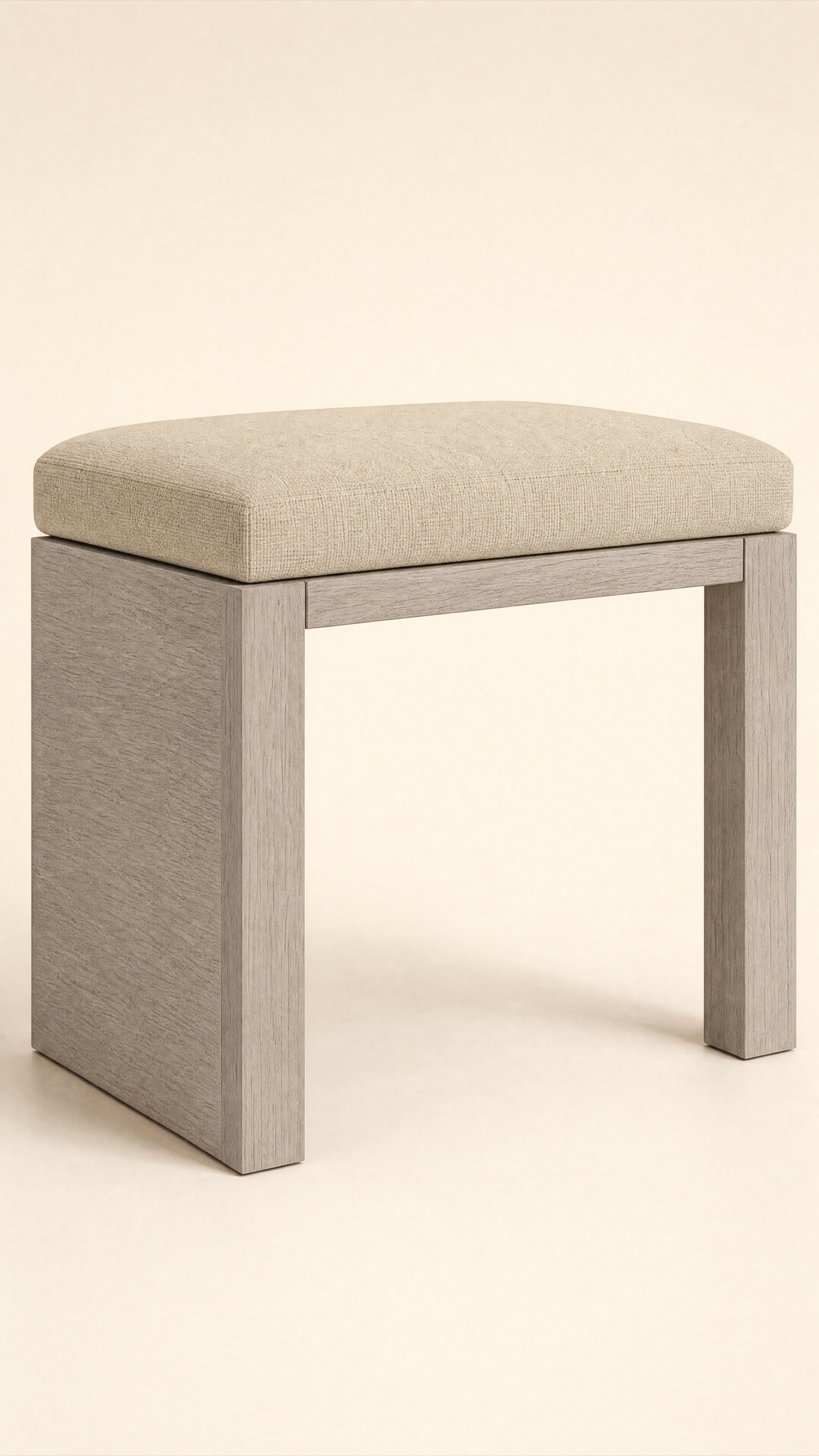 Gate Footstool — the full studio frame.