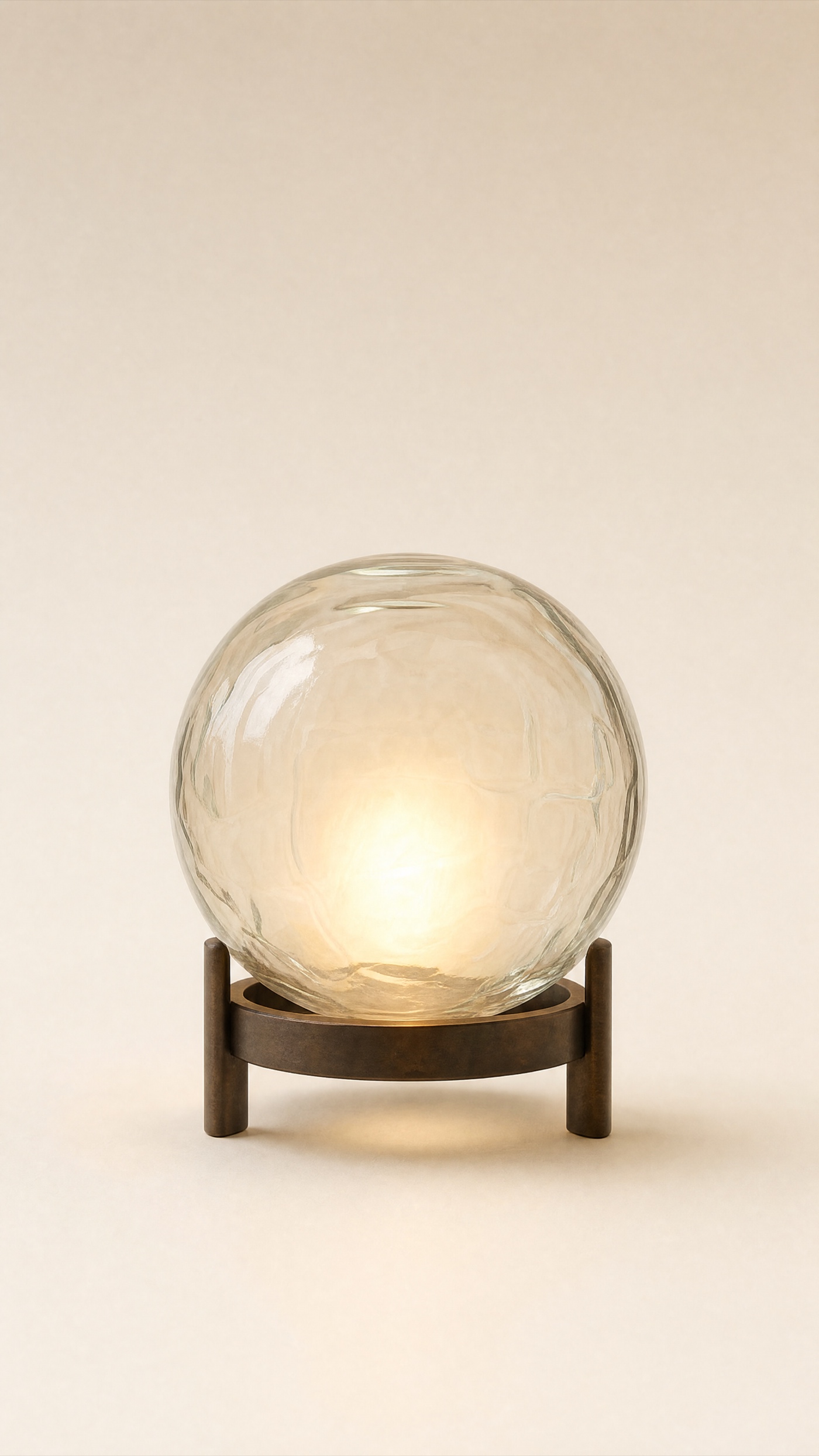 Float Lamp — the full studio frame.