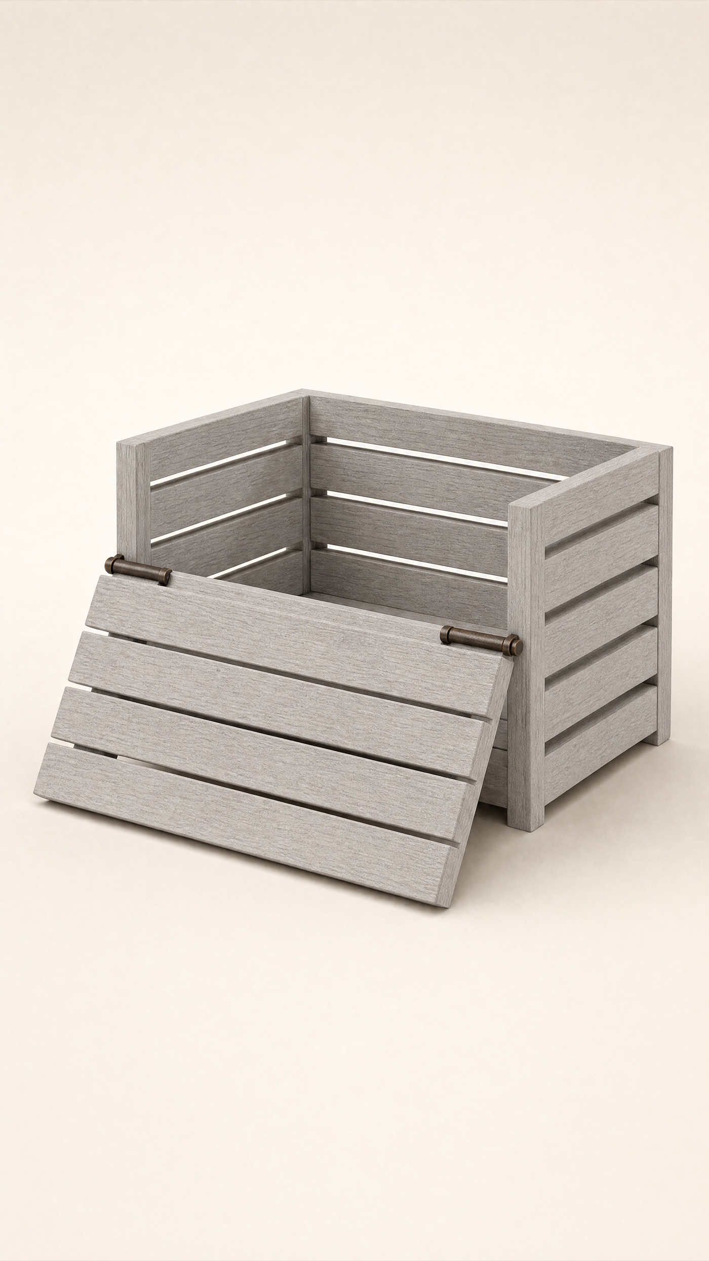 Flank Crate — the full studio frame.