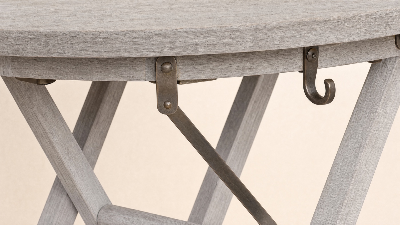 Fold Bistro Table — the signature.
