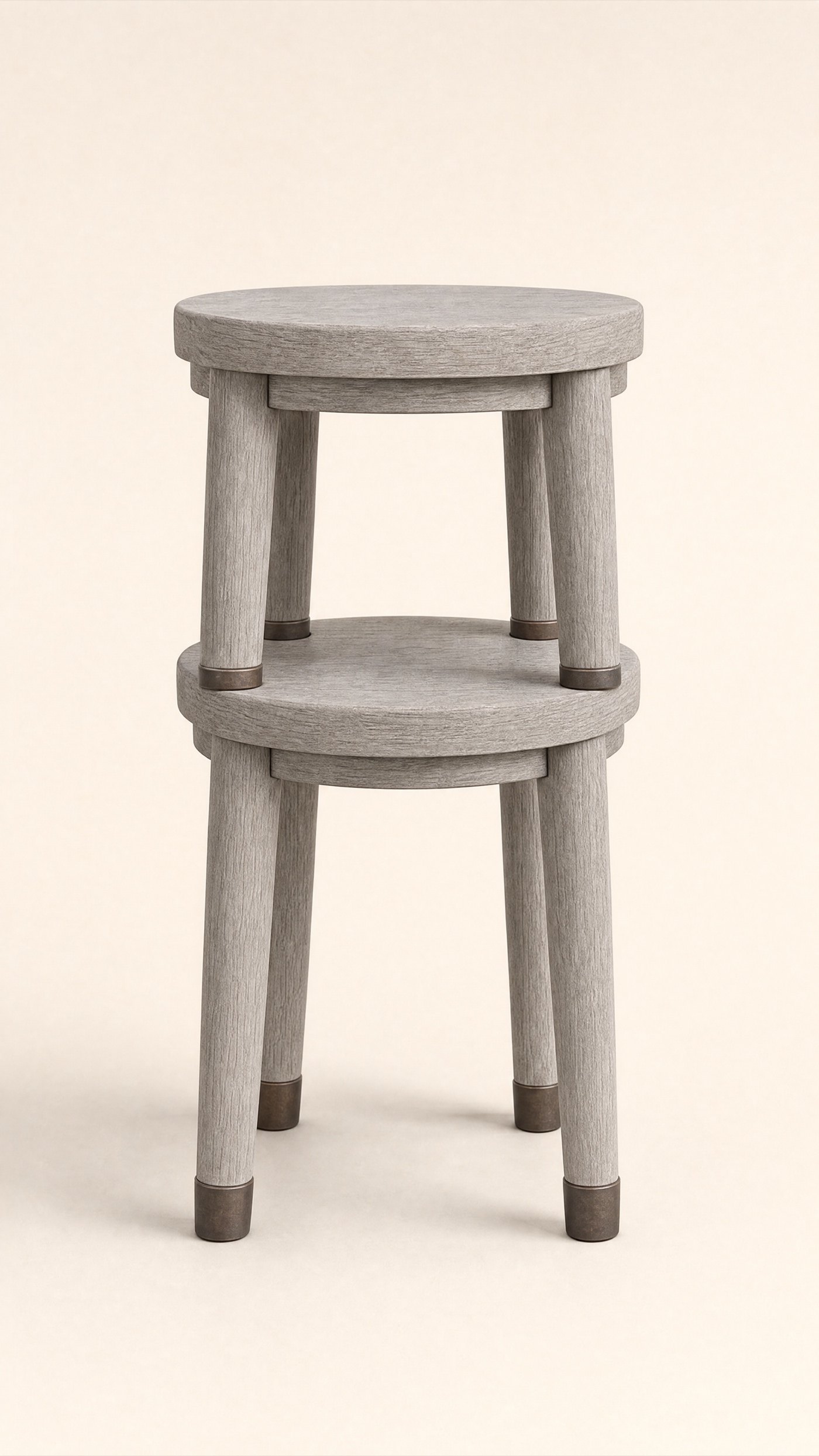 Terrace Stool — the full studio frame.