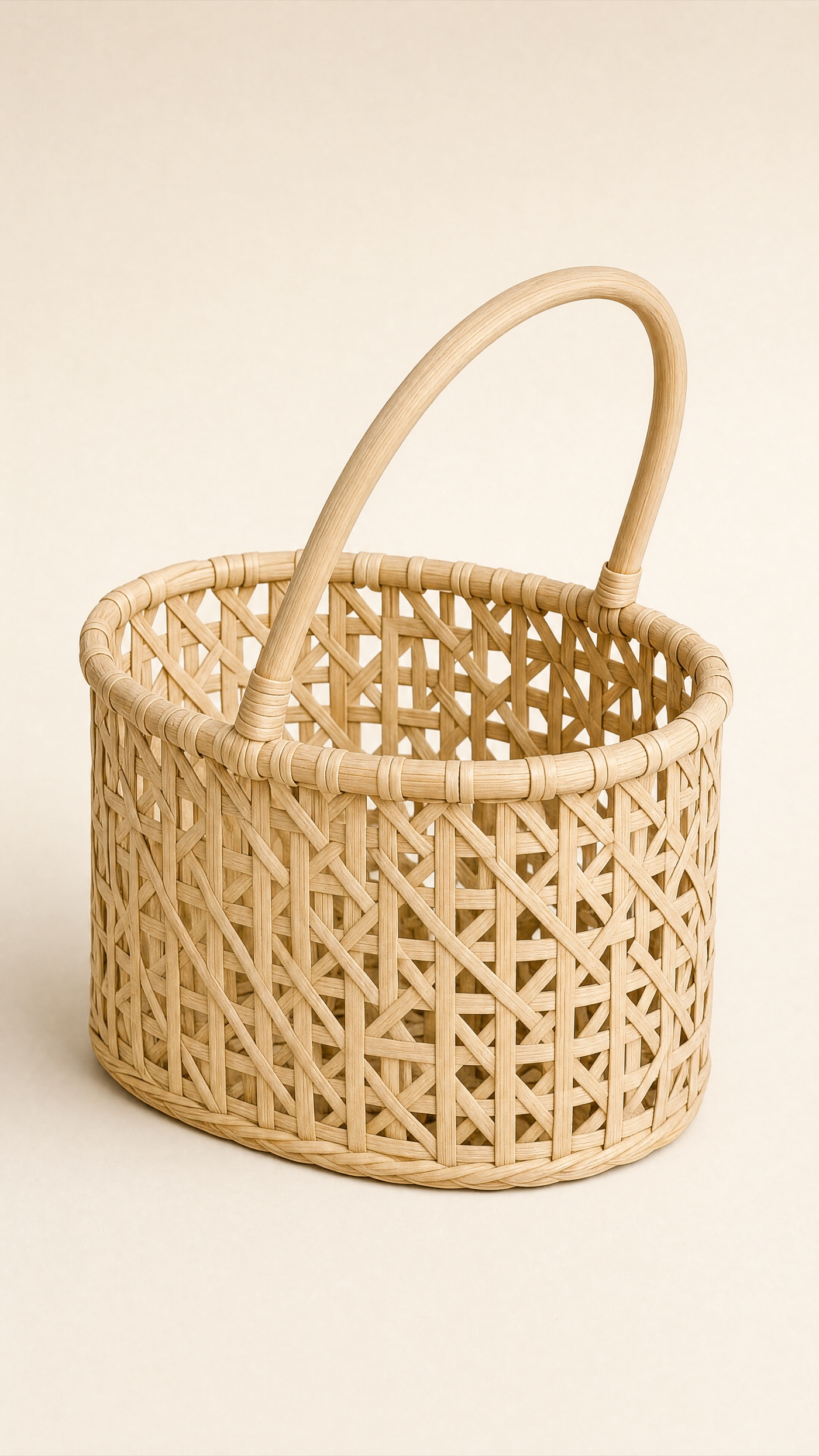 Down-Step Basket — the full studio frame.