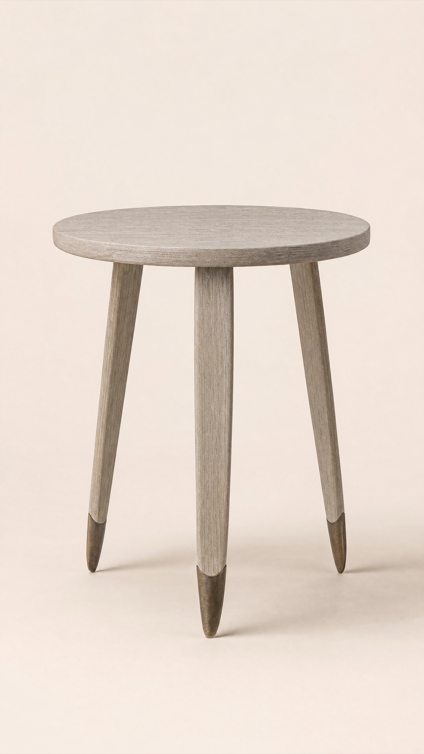 Shaft Table — the full studio frame.
